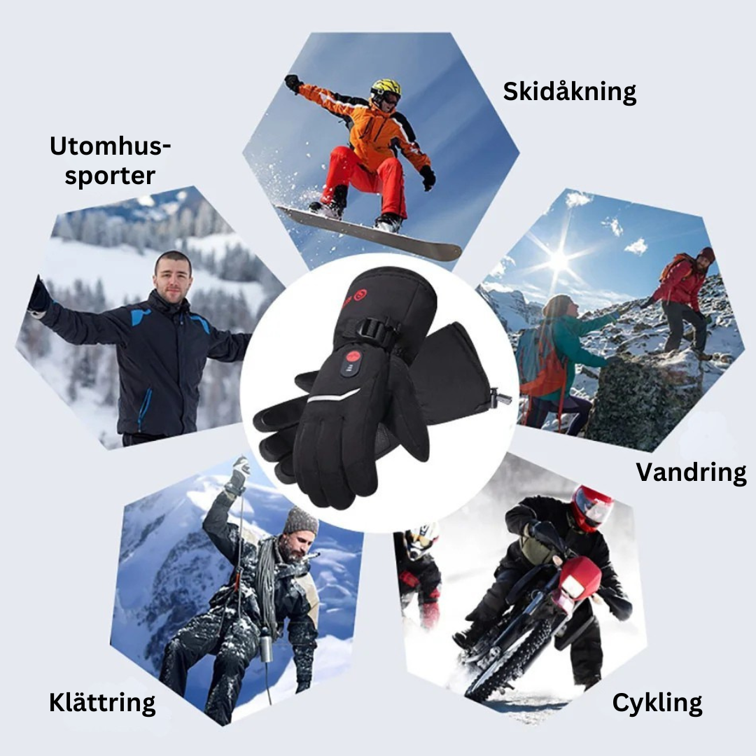 Elektriska Värmehandskar 7.4V