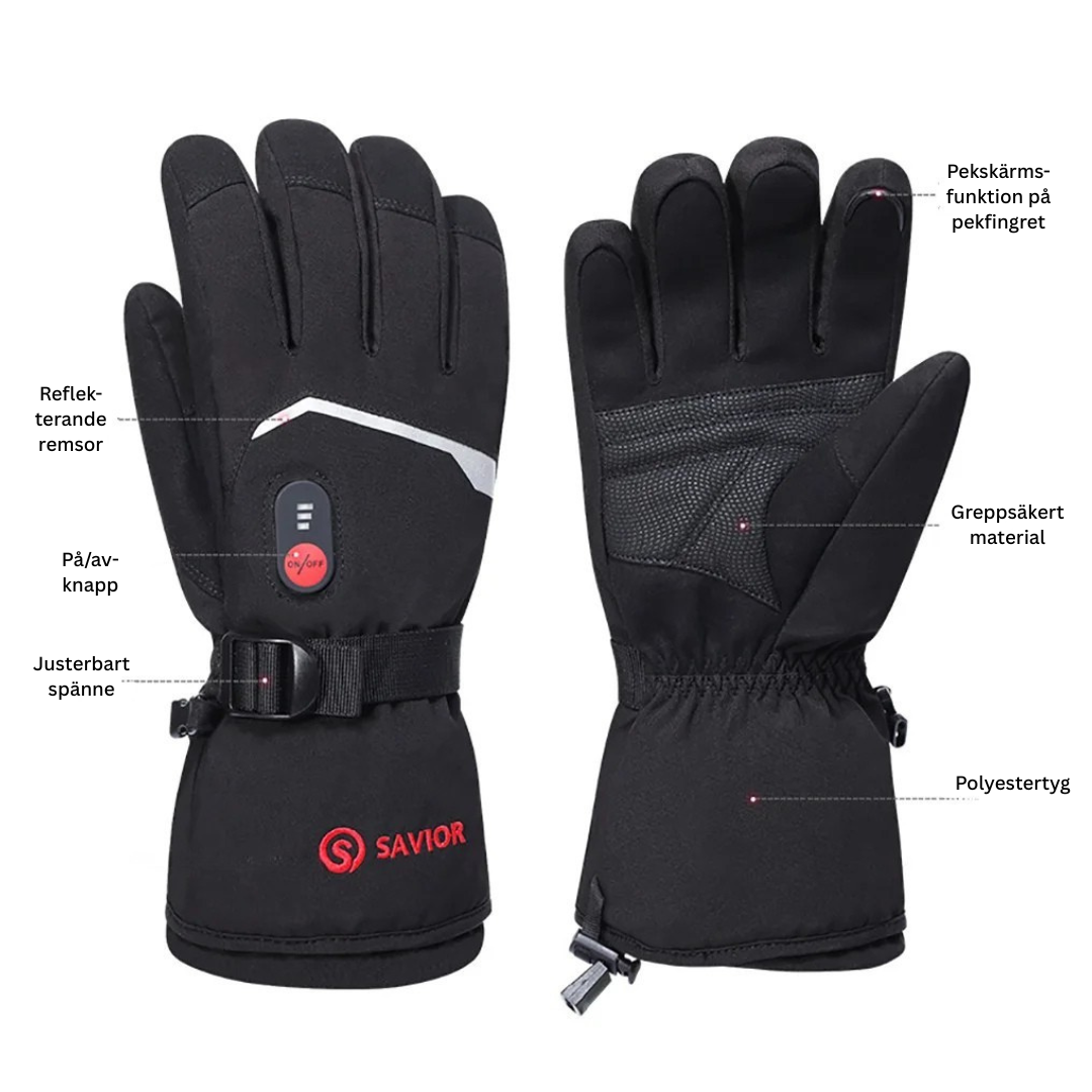 Elektriska Värmehandskar 7.4V