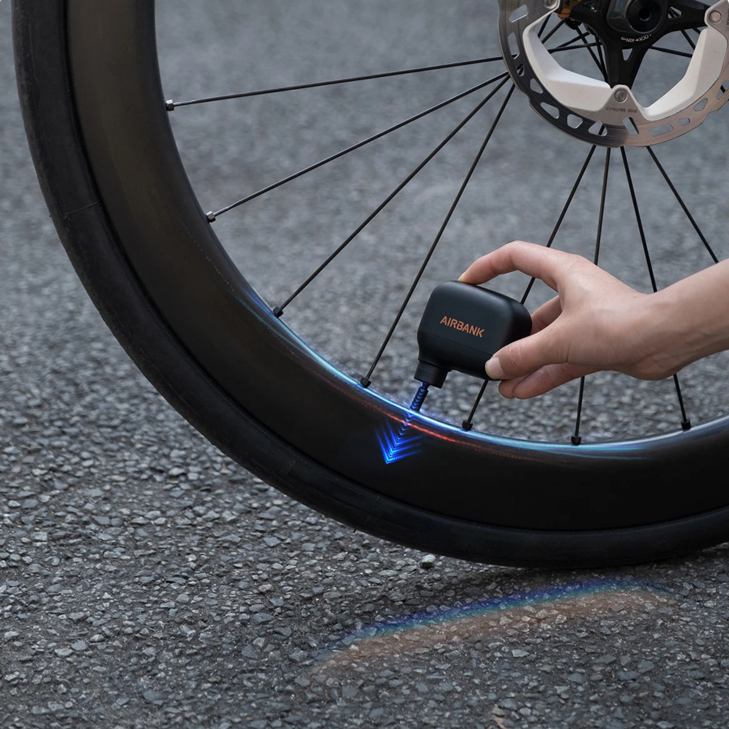 Uppladdningsbar Mini Cykelpump