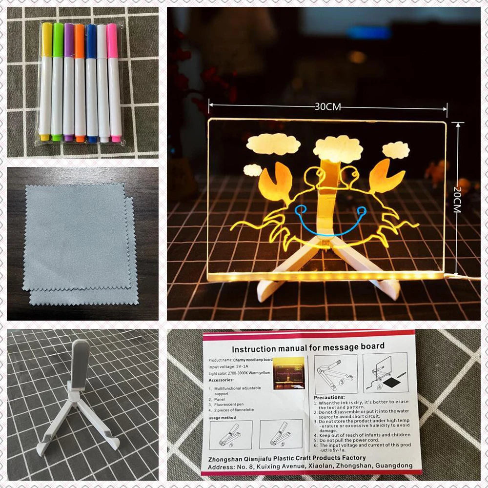 GlowPad – rita med ljus!