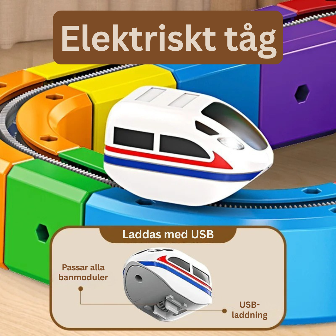 CubeTrack™ – Elektrisk Tågbana