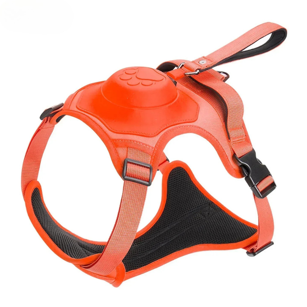 FlexSel™ - Hundsele med Inbyggt Flexikoppel