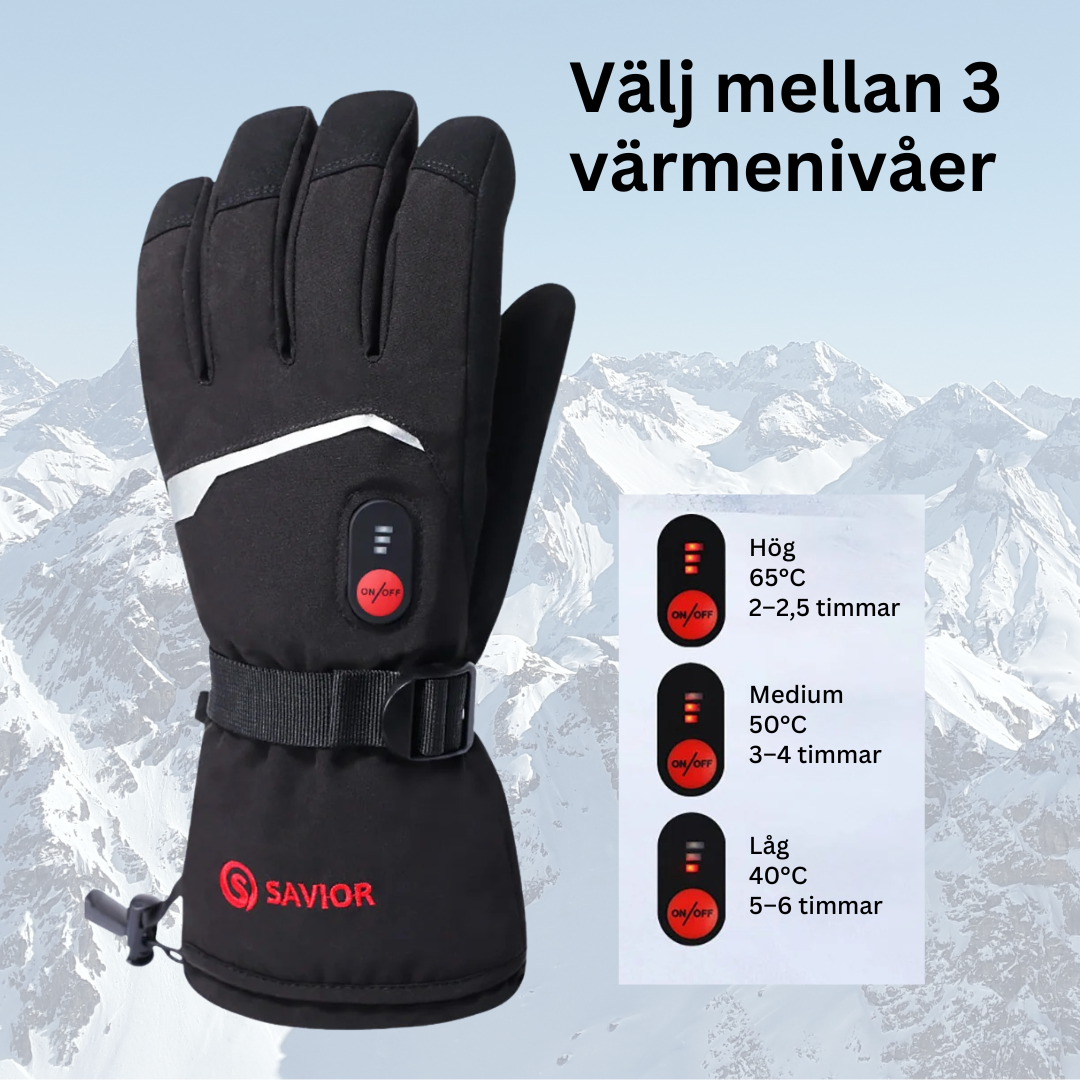 Elektriska Värmehandskar 7.4V