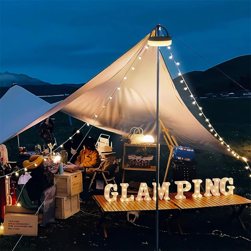 Multifunktionell Campinglampa