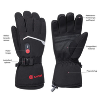 Elektriska Värmehandskar 7.4V