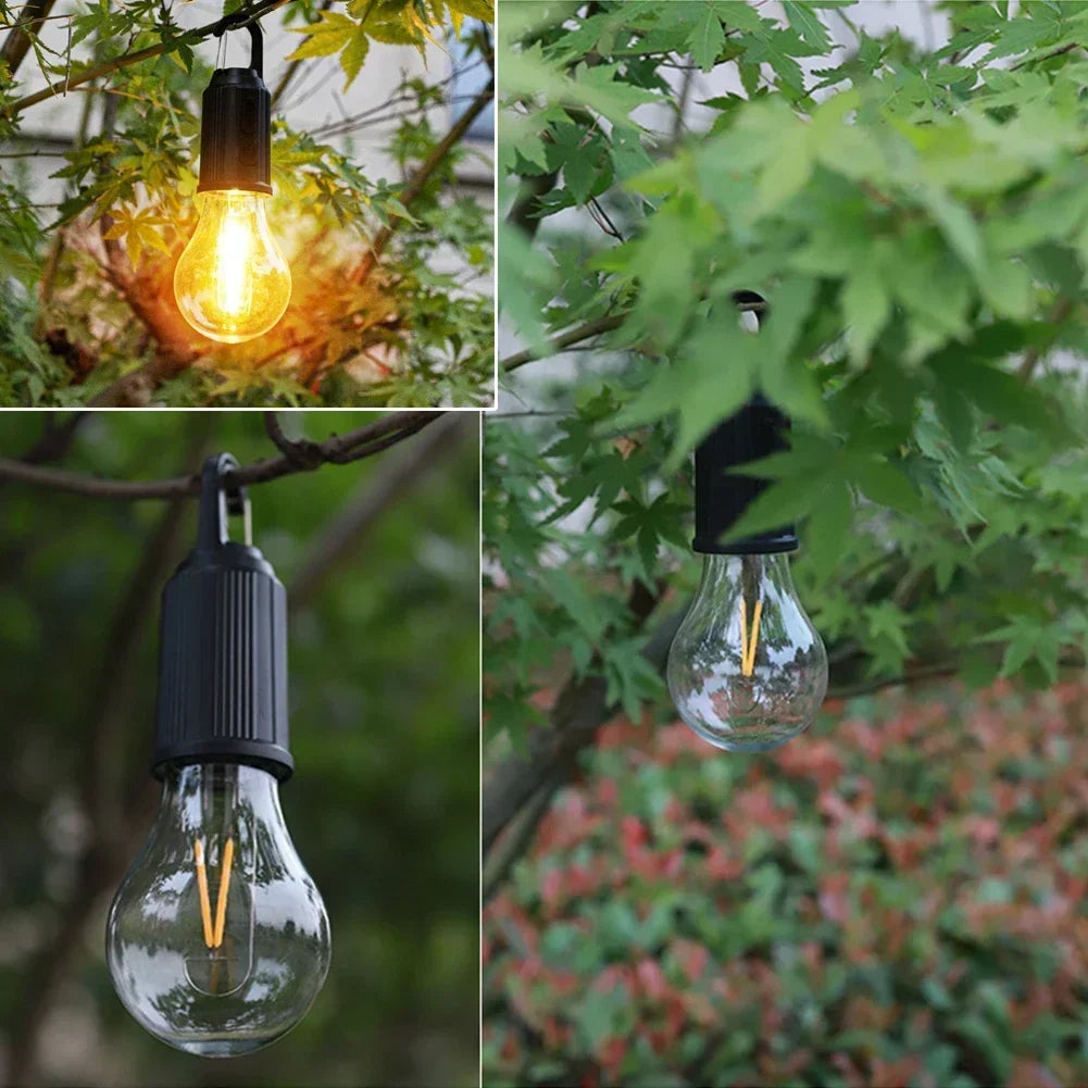 Laddningsbar campinglampa