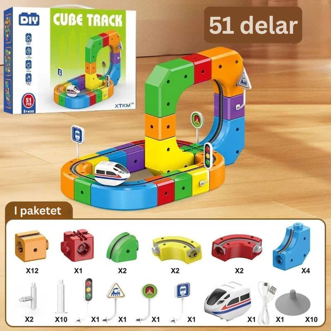 CubeTrack™ – Elektrisk Tågbana