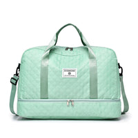Praktisk weekendbag med bottenfack