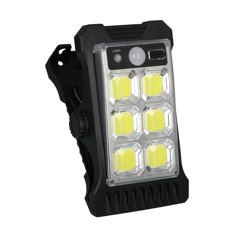 SolarClip™ – Smart solcells-lampa med rörelsesensor