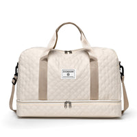 Praktisk weekendbag med bottenfack