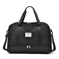 Praktisk weekendbag med bottenfack