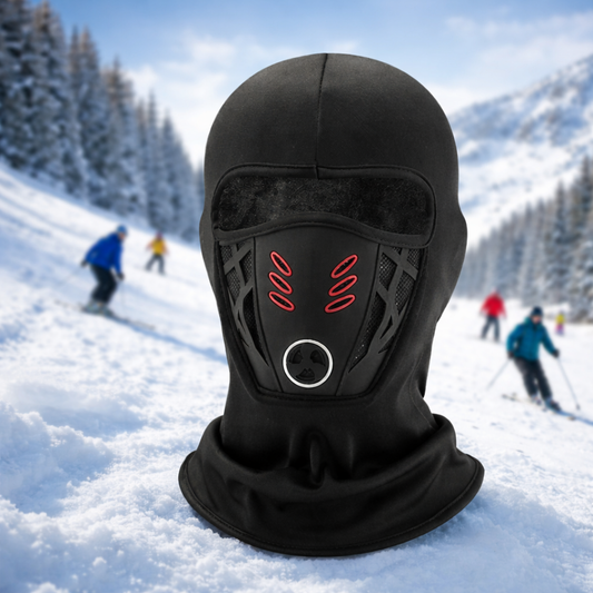 Vinterbalaklava med andningsventil