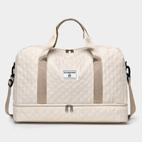 Praktisk weekendbag med bottenfack